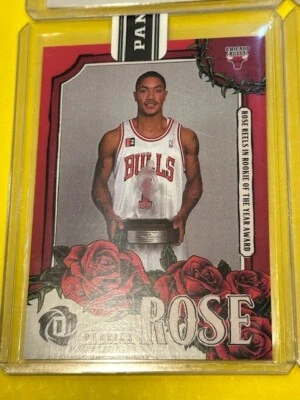 Derrick Rose 2024-25 Panini Instantáneo NBA DR3 Rojo/25 Bulls Novato del Año ROY Foto 1 de 4