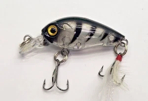 Señuelo duro para pesca de crankbait duro PLATEADO NEGRO - Imagen 1 de 4