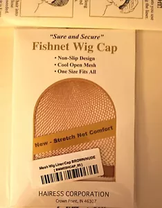 Mesh Perückenkappe braun/nude für Damen NEU ungeöffnet. - Bild 1 von 5