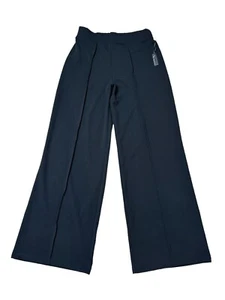 New 3rd + MALT Wide-Leg Black Dressy Pull-On Elastic Waist Pants, Size M, NWT - Picture 1 of 6