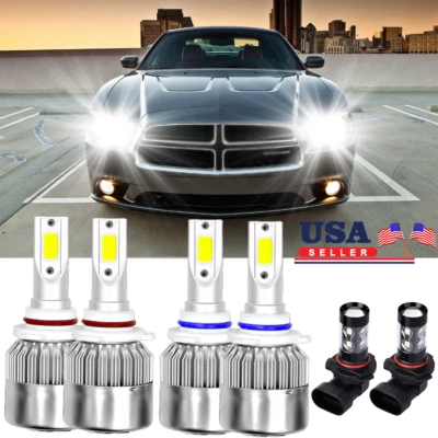 Faros antiniebla LED 6000 k 6 piezas para Dodge Charger 2006 2007 2008 2009 Foto 1 de 4
