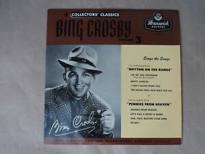 Bing Crosby - Collectors' Classics Volume 3 (10", Comp, Mono)-25 cm