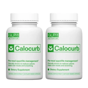2x Calocurb Calorie Control Supplement 6X Natural GLP-1 Activator 180 Count - Imagen 1 de 11