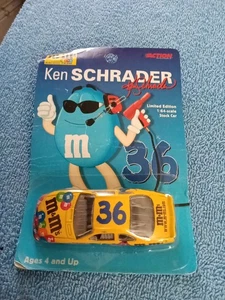 Action Ken Schrader M&Ms Racing Team Limited Edition 1:64 stock car #36 NEW - Picture 1 of 6