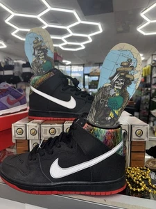 Talla 8.5 Nike Sb Dunk High SPOT "Gasparilla" Caja Especial Autografiada 313171-028 - Imagen 1 de 10