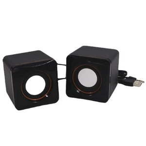 1 pair 101Z USB Computer Small Horn Desktop Computer Laptops Phone Loudpeaker - Picture 1 of 8