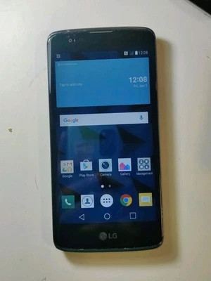 LG K8 4G K350N - Black (Network Unlocked) Minor Damage #AA13 - Image 1 of 4
