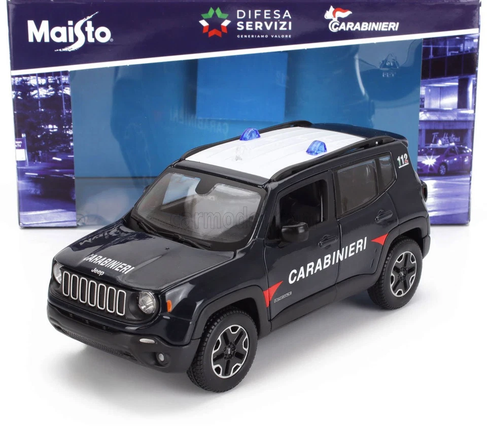 1/24 MAISTO - JEEP - RENEGADE CARABINIERI 2017 31520-CAR - Immagine 1 di 1