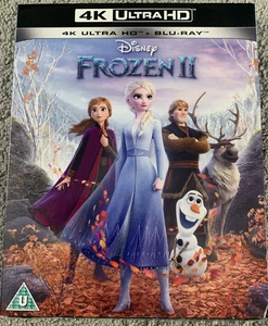 DISNEY:  FROZEN 2  (4K + BLU RAY) NEW SEALED + SLIP COVER - Picture 1 of 3