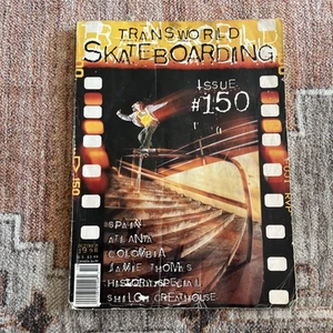 Transworld Skateboarding October 1998 Jamie Thomas a few cut up pages - Picture 1 of 2