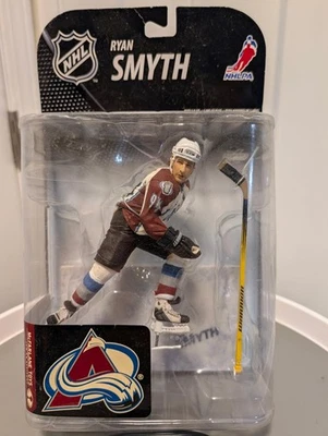 Camiseta blanca Ryan Smyth McFarlane NHL Series 19 Colorado Avalanche #94 Foto 1 de 3