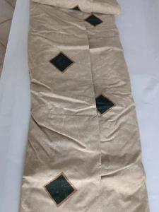 Vtg Springmaid Green Tan Amalfi King Fitted Sheet NEW NIP Diamond - Picture 1 of 7