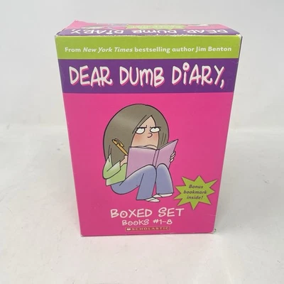 Dear Dumb Diary Box Set Books 1-8 Benton 9780545485517 - Image 1 of 4