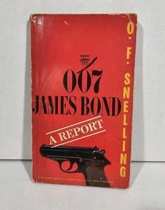 007 James Bond A Report O.E. Snelling 1964 Signet Paperback 2nd Printing - Picture 1 of 9