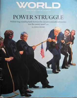 WORLD MAGAZINE - POWER STRUGGLE - POTUS VS SCOTUS - Imagem 1 de 3