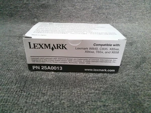 25A0013 New Genuine Lexmark 3pk Staple Cartridges W840 C935 X85xe X94xe T65x - Zdjęcie 1 z 2