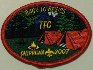 Chippewa 2007, Back to Basics,TFC, BSA Boy Scouts of America Patch/Award - Picture 1 of 1