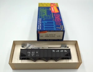 Roundhouse 1493 Kit HO Scale - Denver & R.G.W. 3-Bay Hopper 17250 NOS - Picture 1 of 12