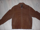 Ermenegildo Zegna Leather Suede Jacket Brown Size M 50 