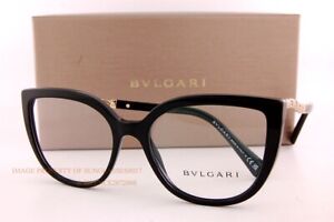 Brand New BVLGARI Eyeglass Frames BV 4214B 501  Black For Women
