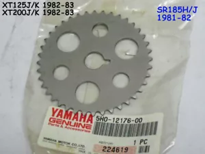 Yamaha XT125 XT200 SR185 Cam Chain Sprocket NOS Camshaft Gear 5H0-12176-00 - Picture 1 of 2