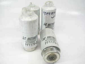 (4) Hastings FF1179-D Fuel Filter For Komatsu Forestry Equipment - Picture 1 of 3