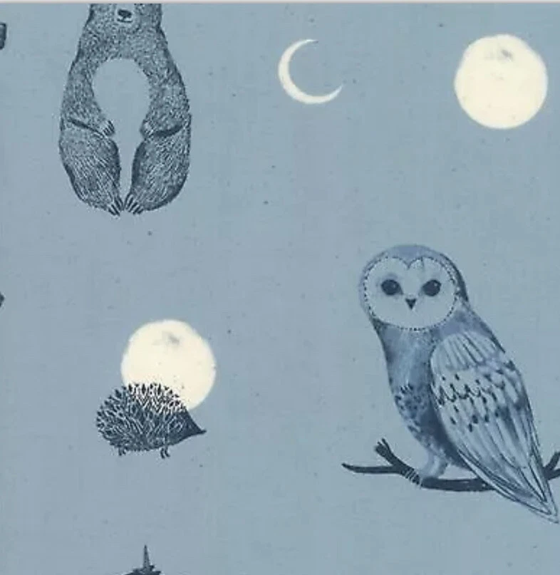 Fat Quarter Moda Crescent By Sarah Watts Ruby Star Society 100% Cotton Fabric - Image 1 of 1