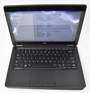 (2) Dell E7250 Laptops i5 5th 2.3GHz 8GB RAM 128GB SSD No OS For Parts or Repair - Picture 1 of 15