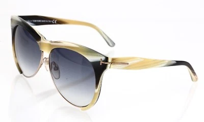 Óculos de sol feminino Tom Ford R1970 Leona bege TF365 59-12 140 - Imagem 1 de 4