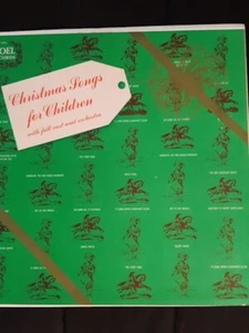 David Jones Singers- Christmas Songs for Children 1960 N-2003 Vinyl 12'' - Picture 1 of 1