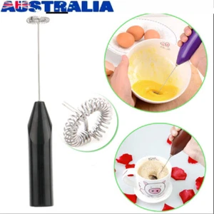 Electric Mini Foamer Kitchen Milk Frother Egg Beater Stirrer Whisk Drink Mixer - Picture 1 of 15