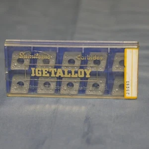 10 Sumitomo Carbides Igetalloy placa reversible J5061 CNMM432ENP 120408 AC720 10 nuevo - Imagen 1 de 4