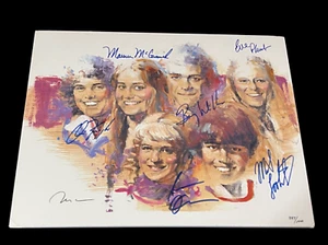 The Brady Bunch Maureen McCormick Eve Plumb Plus 4 Signed Autograph 11x14 Photo - Picture 1 of 1