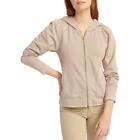 Sweat-shirt à capuche zippée pour femme Joséphine beige XL BHFO 7396