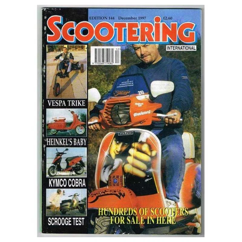 Scootering International Magazine December 1997 mbox3553/h Vespa Trike - Image 1 of 1
