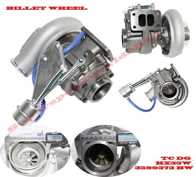 RUEDA BILLET HX35W 3599373 Turbo Fit 96-98 Dodge RAM 2500 6BTAA 5,9 L Manual T3 Foto 1 de 4