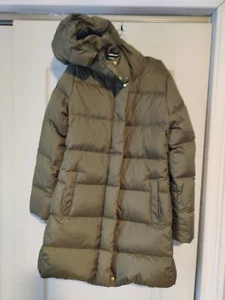 Crew Cuts Size 14 Girls  Hooded Yellow/Green Puffer Coat Jacket New (y35) - Picture 1 of 5