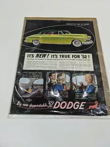 52' Dodge Advertisement and more - Picture 1 of 10