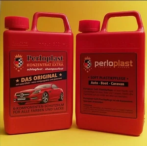 🚙PERLOPLAST Combi-Pflege, je 500ml Versiegelung + Kunststoff Pflege - Bild 1 von 2