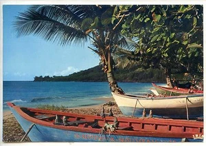 CP Antilles Françaises - Village de pêcheurs - Imagen 1 de 2
