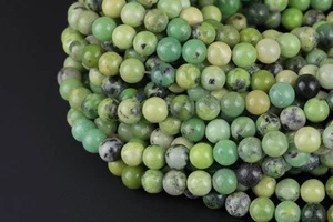 Natural Chrysoprase Gemstone 4 MM Round Smooth Beads Strand 15.5" For Jewelry - Picture 1 of 3