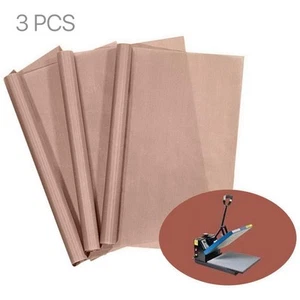 3er Pack PTFE Teflon Blatt für Hitze Presse Transfer Blatt Antihaft 16 x 24 Zoll - Bild 1 von 14