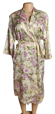 Conjunto de lencería de lujo privado de colección bata vestido mujer S floral años 80 lujo íntimo  Foto 1 de 4