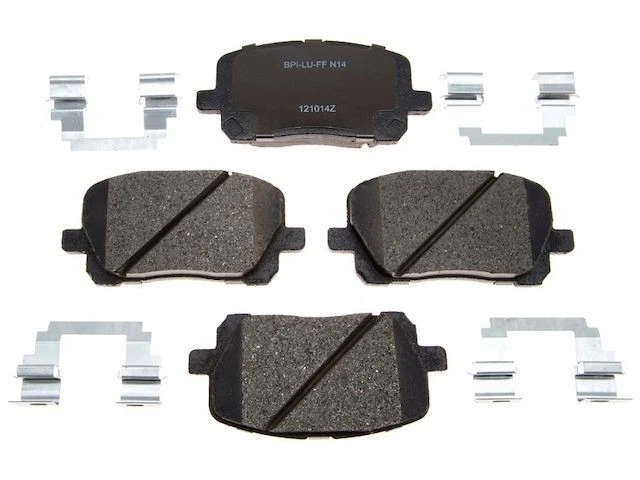 Juego de pastillas de freno delanteras Raybestos 62JZ93F para Pontiac Vibe 2003-2008 Foto 1 de 1