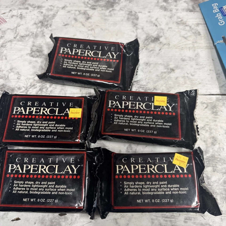 Creative Paperclay 8 Ounces White 0812