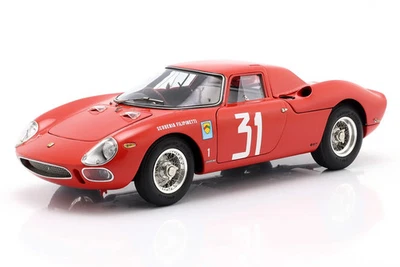 New CMC FERRARI 250LM N5899 FILIPINETTI MONZA 1964 1:18 Model Car Red M268 KidBX - Bild 1 von 4