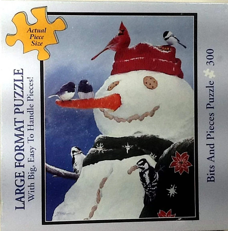 Rompecabezas Snowman's Treat Szatkowski 300 piezas 18 X 24 bits y piezas Foto 1 de 1