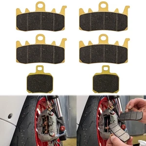For Ducati 899 Panigale V2 Bomber Hypermotard 821 Front Rear Ceramic Brake Pads - Bild 1 von 9