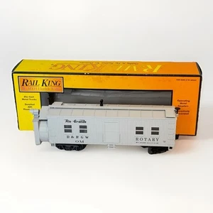 MTH Rail King 30-2123 Rotary Snow Plow Car Denver and Rio Grande D&RGW NIB - Picture 1 of 19