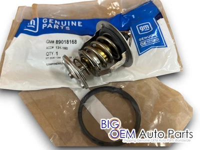OEM new Genuine GM 89018168 Engine Coolant 86 degree C Thermostat ACDelco 131160 - Image 1 of 4
